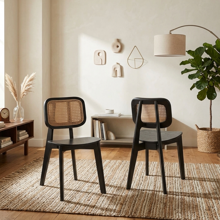 Coasthaven Dining Chair Set - Black Denmark Home