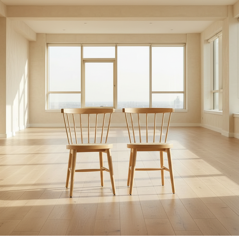 Arch Dining Chairs - Natural Denmark Home