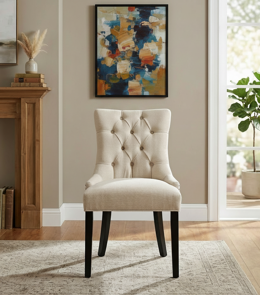 Bleich Dining Chair - Beige
#color_beige