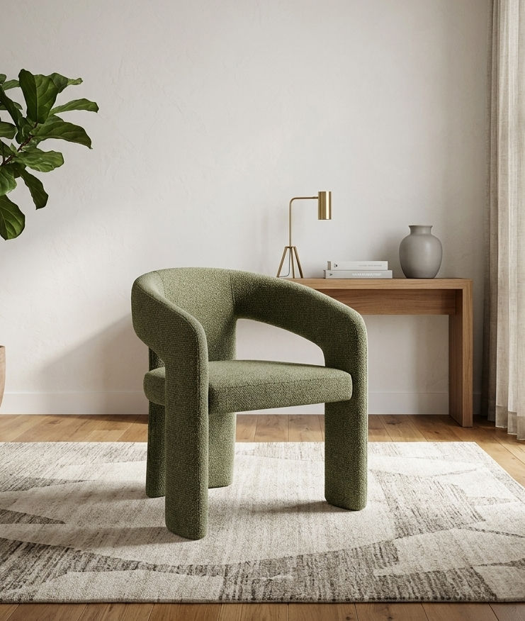 Varen Barrel Dining Chair - Leaf Denmark Home