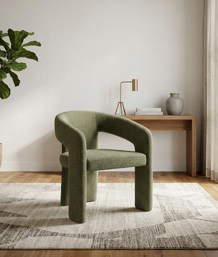 Varen Barrel Dining Chair - Leaf Denmark Home