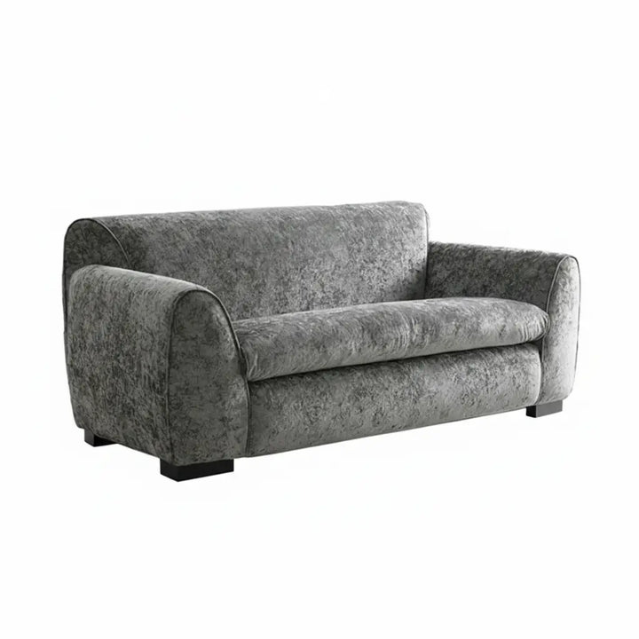 Ayla Loveseat – Light Gray Chenille Bench Seating Denmark Home
