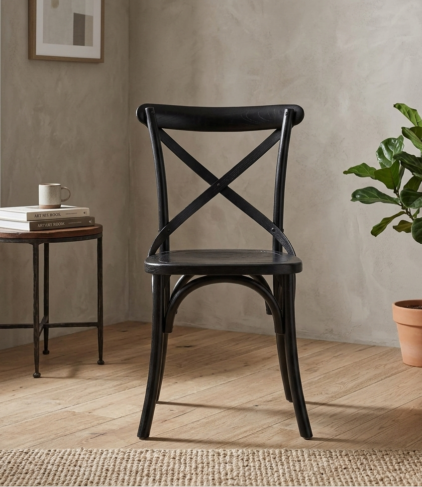 Bramwell Dining Chair - Black Denmark Home