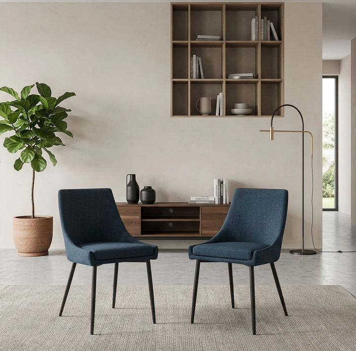 Clasp Dining Chair Set - Black Azure Denmark Home