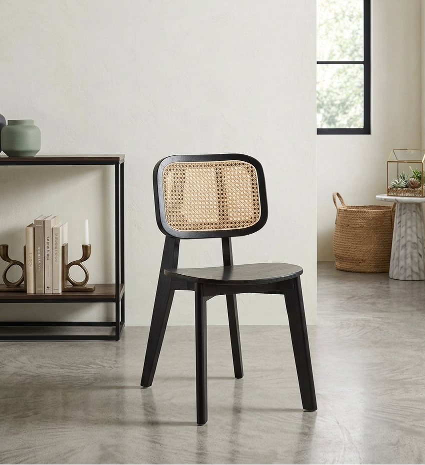CoastHaven Dining Chair - Black Denmark Home