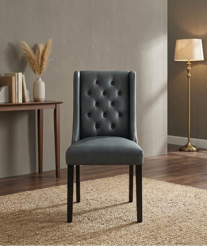 Véritan Dining Chair - Gray Denmark Home