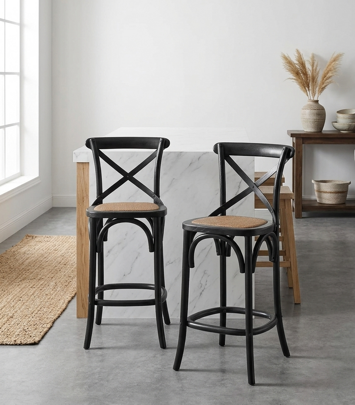 Bramwell Counter Stool - Black Denmark Home