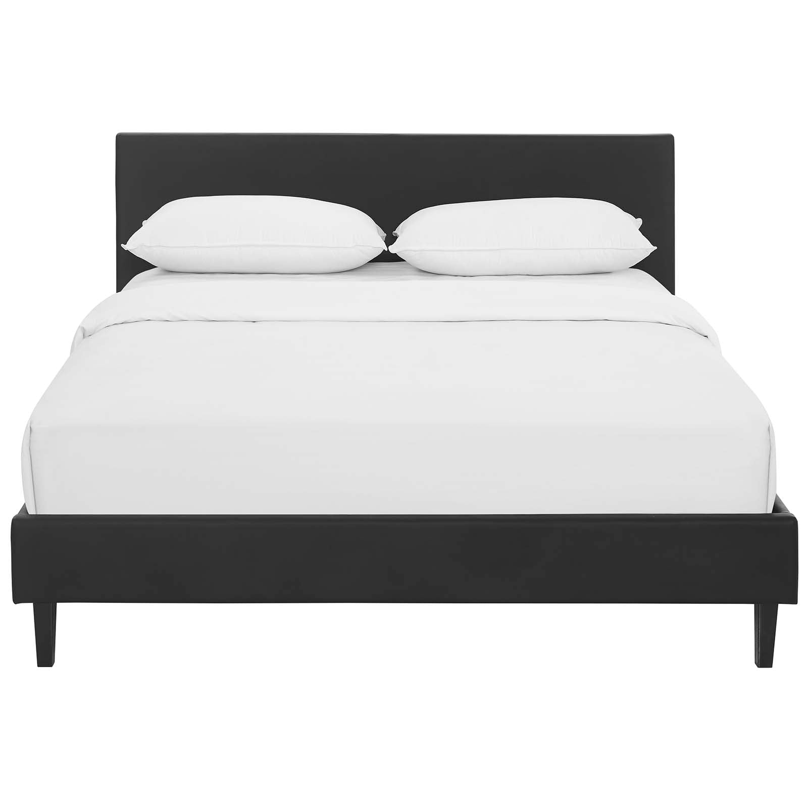 Sena Full Platform Bed - Black Denmark Home