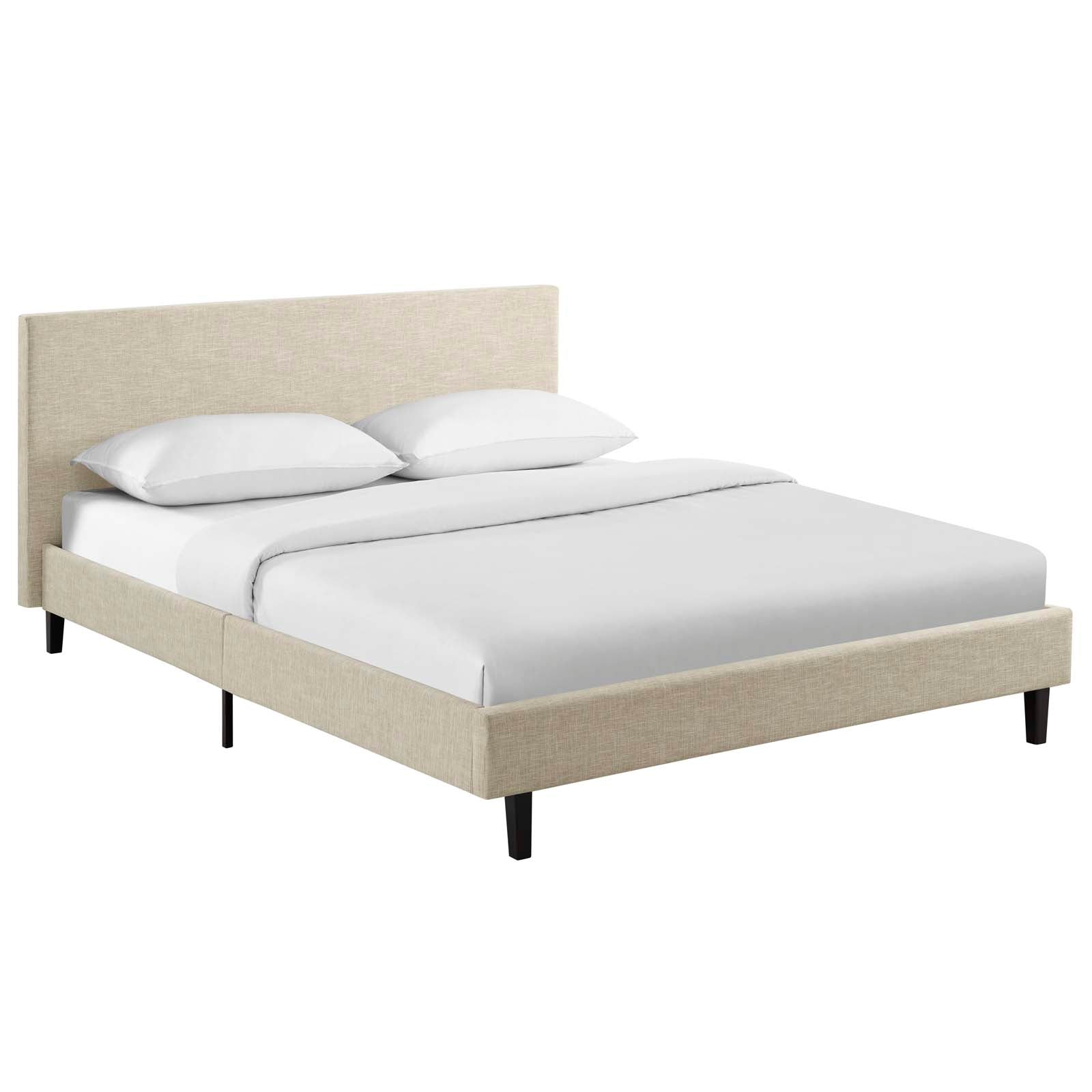Sena Queen Platform Bed - White (Copy) Denmark Home