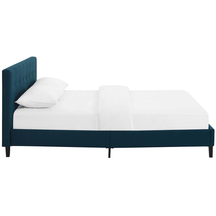 Elsbrook Upholstered Platform Bed - Azure Denmark Home