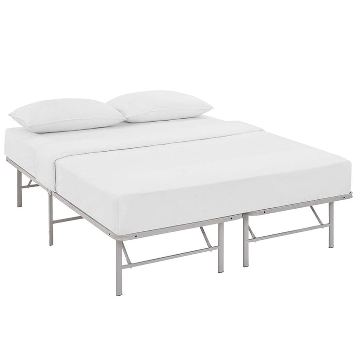 Maja Stainless Steel Full Platform Bed Frame - Green (Copy) Denmark Home