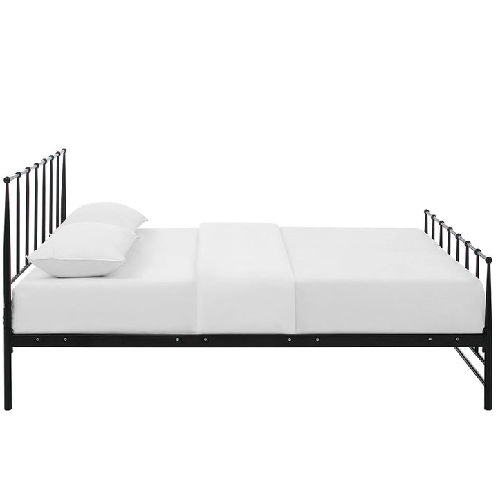 Kira Queen Platform Bed - Brown Denmark Home