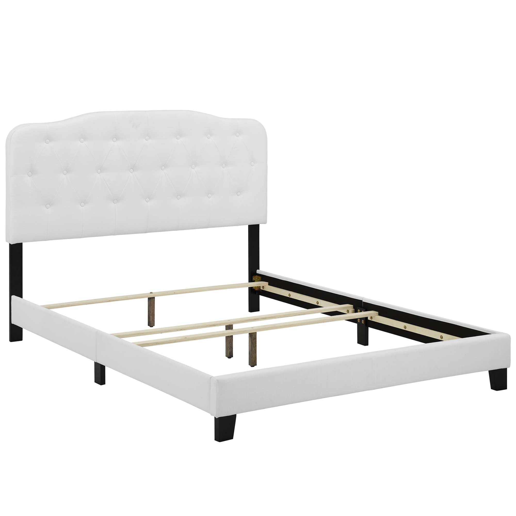 Zito Queen Bed - White Denmark Home