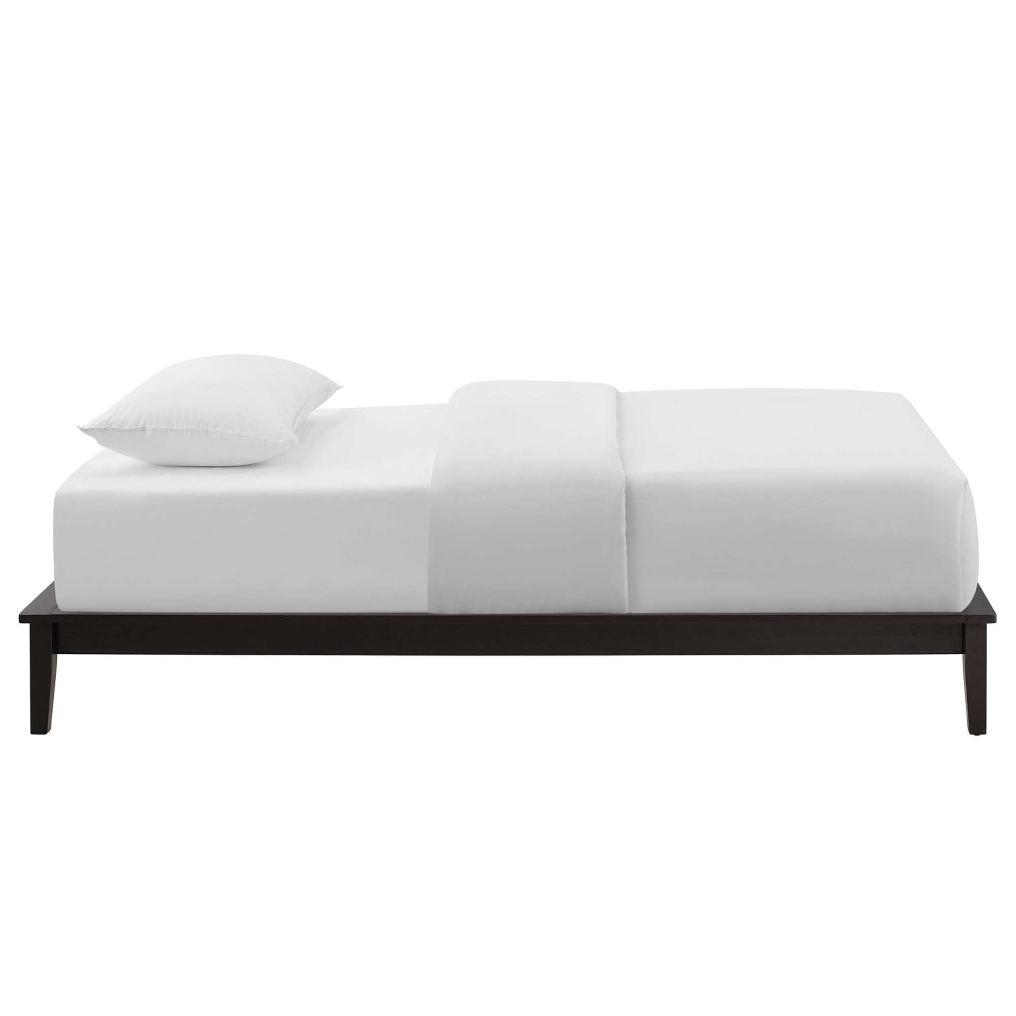 Timberlyn Solid Wood Twin Platform Bed - Cappuccino Denmark Home