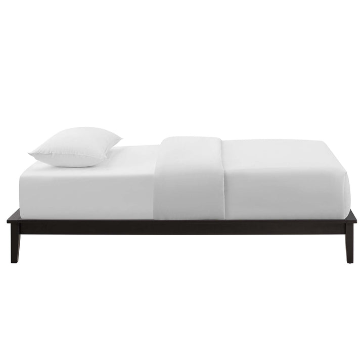 Timberlyn Solid Wood Twin Platform Bed - Cappuccino Denmark Home