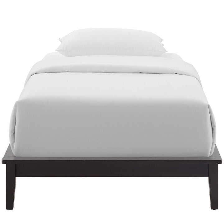 Timberlyn Solid Wood Twin Platform Bed - Cappuccino Denmark Home