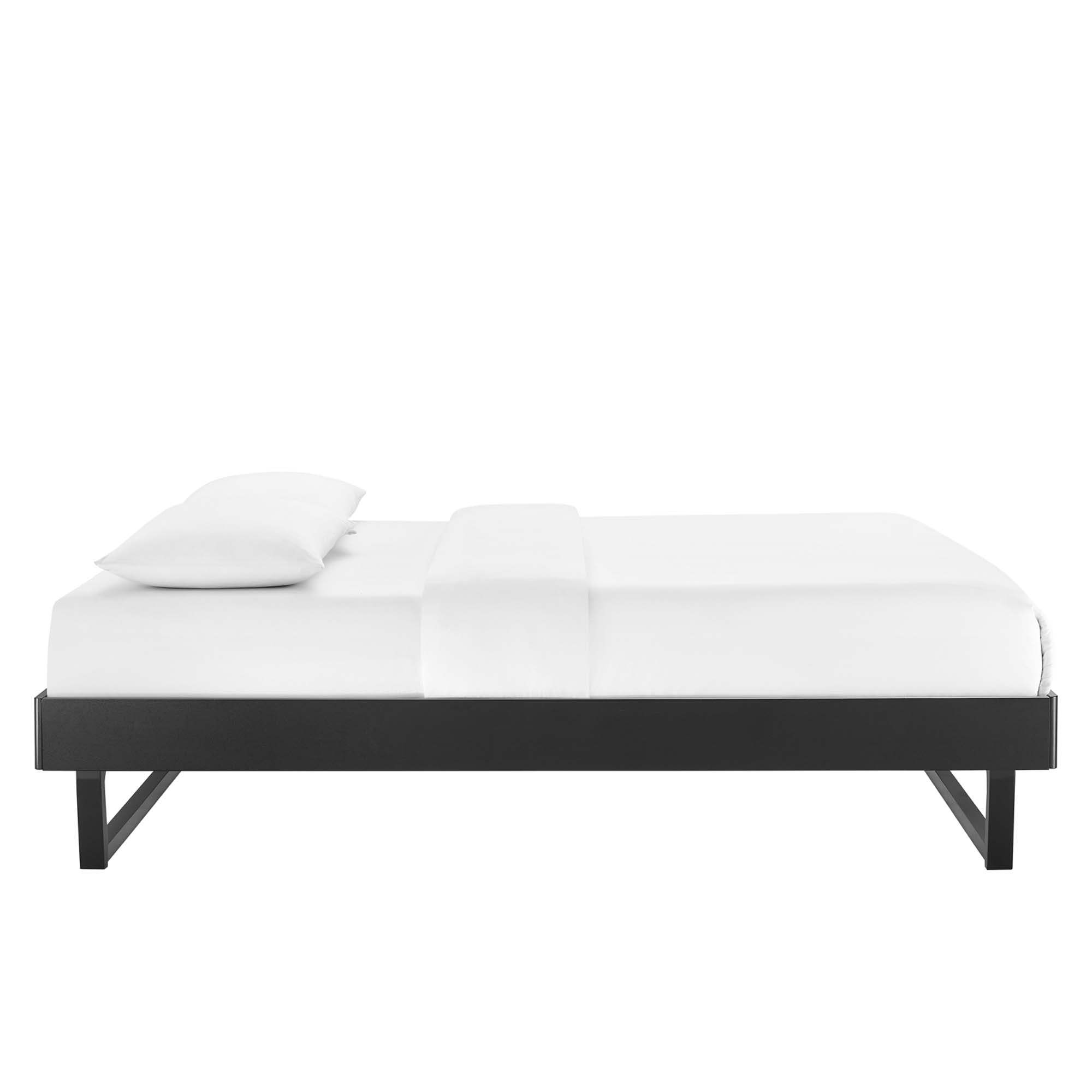 Lovisa Full Platform Bed - Black Denmark Home