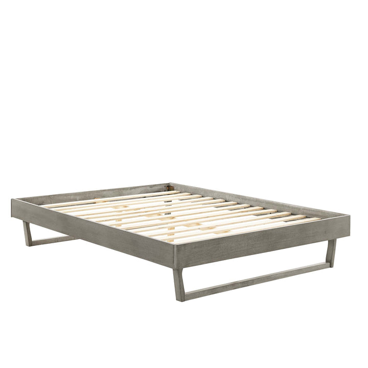 Lovisa Queen Platform Bed - Gray Denmark Home