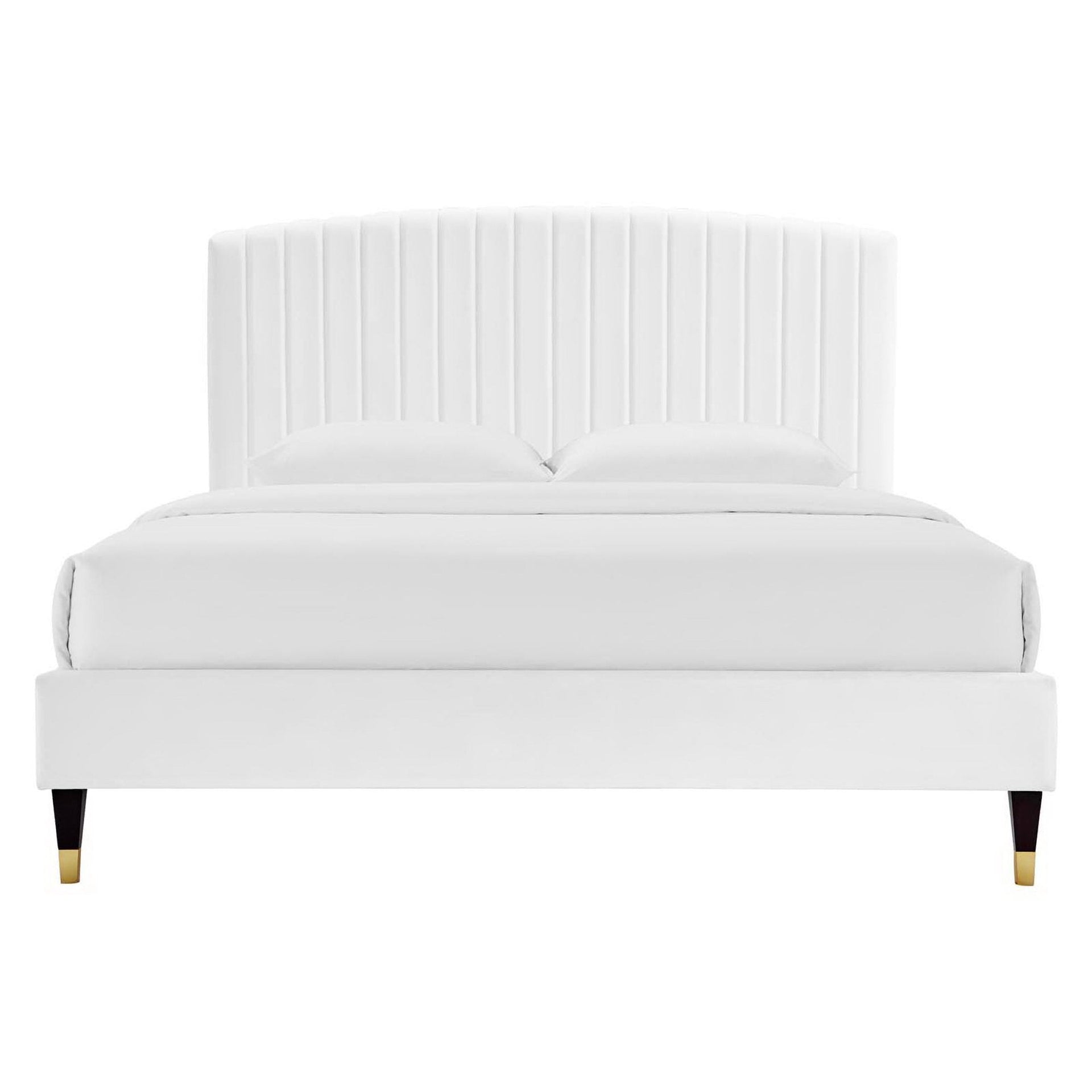 Valois Queen Platform Bed – Dusty Rose (Copy) Denmark Home