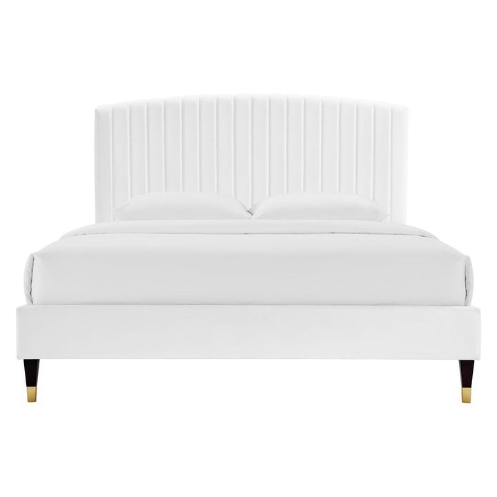 Valois Queen Platform Bed – Dusty Rose (Copy) Denmark Home