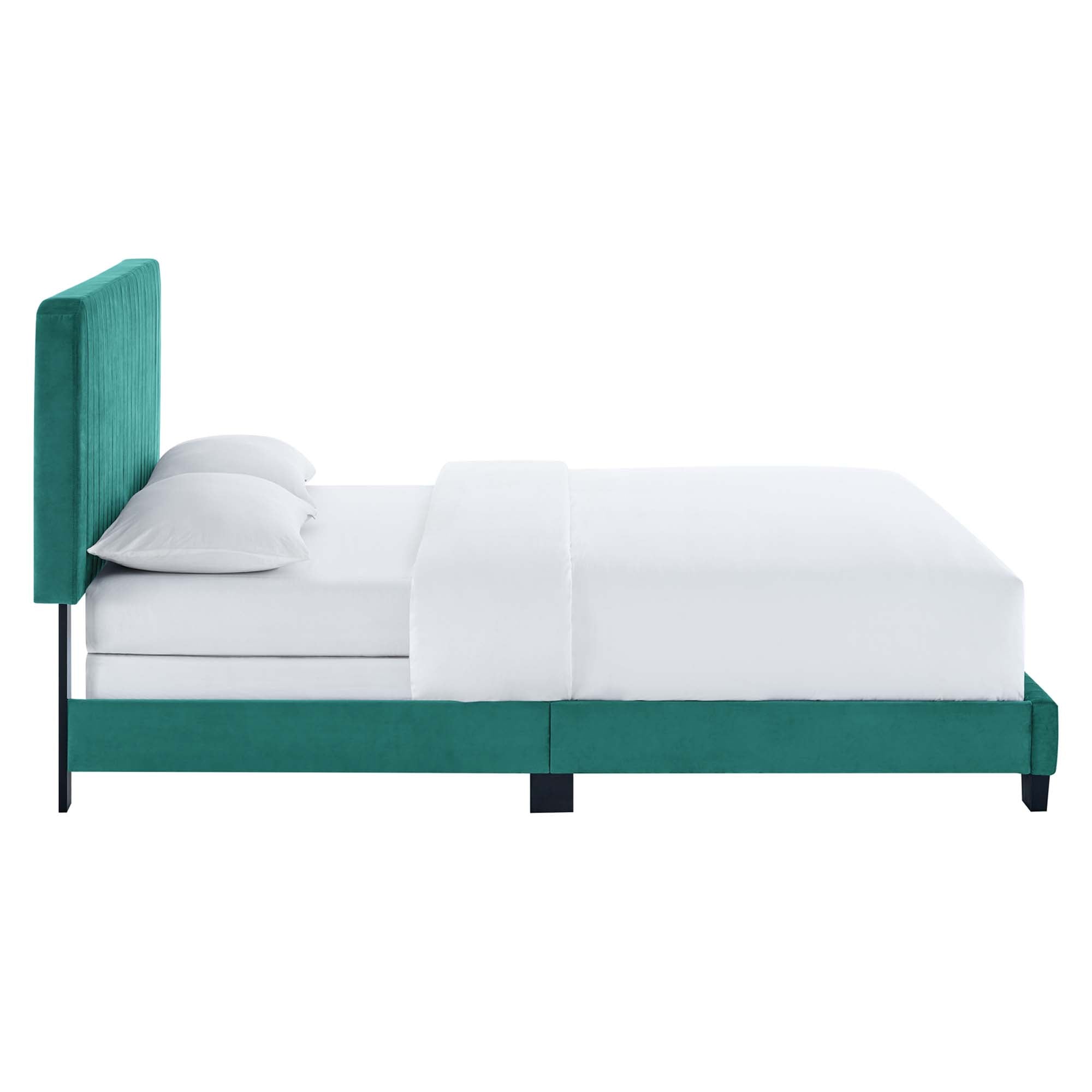 Yiva Full Bed - Teal Denmark Home
