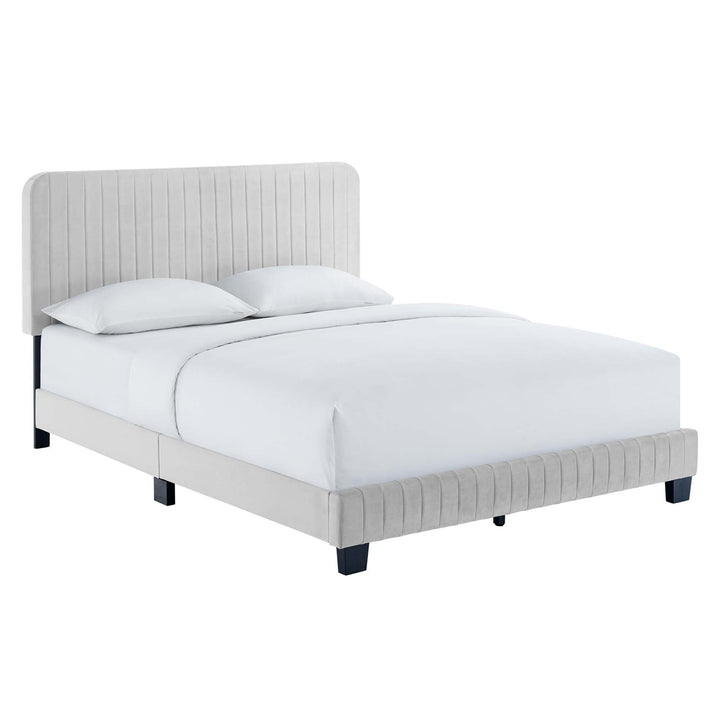 Yiva Queen Platform Bed - Pink (Copy) Denmark Home