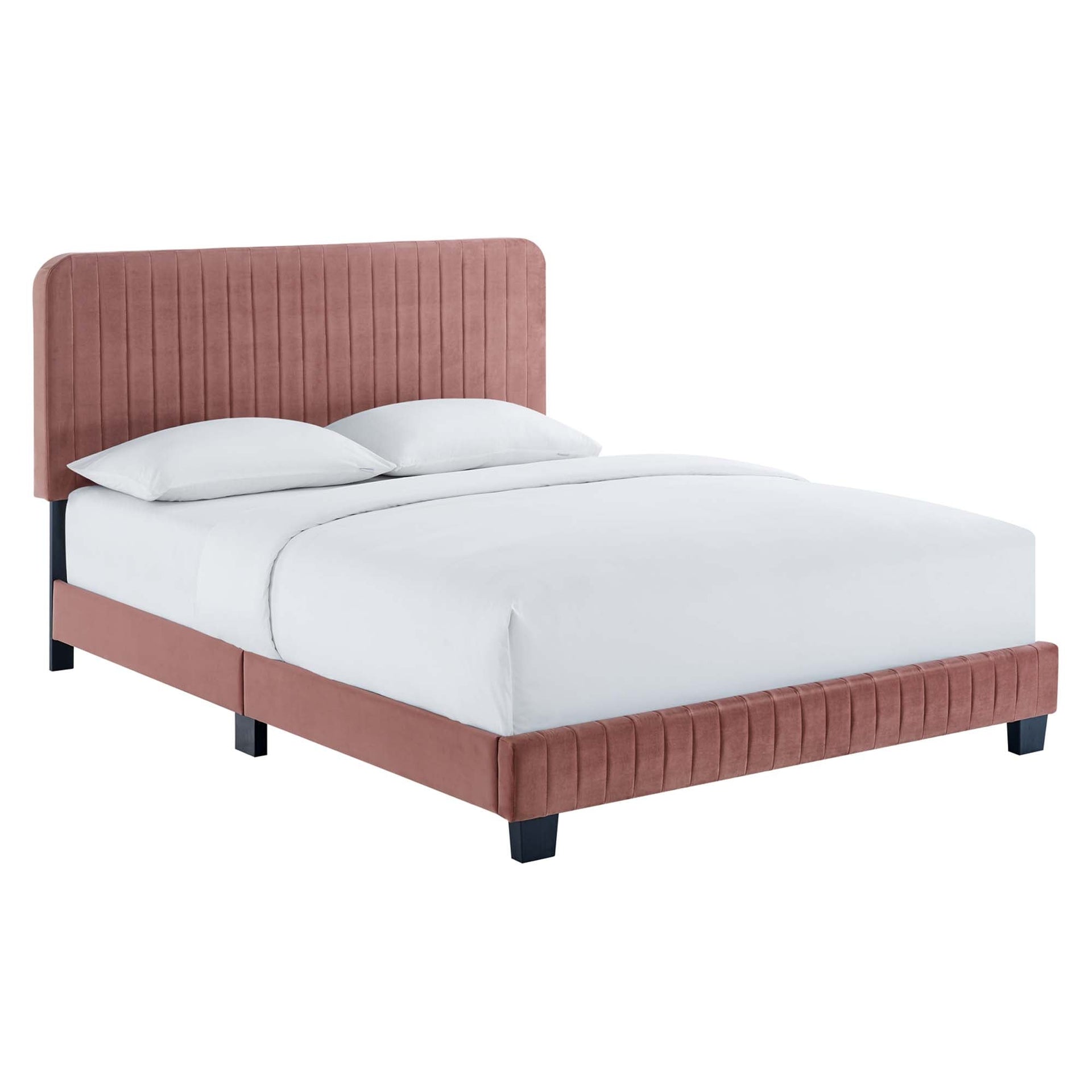 Yiva Twin Platform Bed - Pink (Copy) Denmark Home