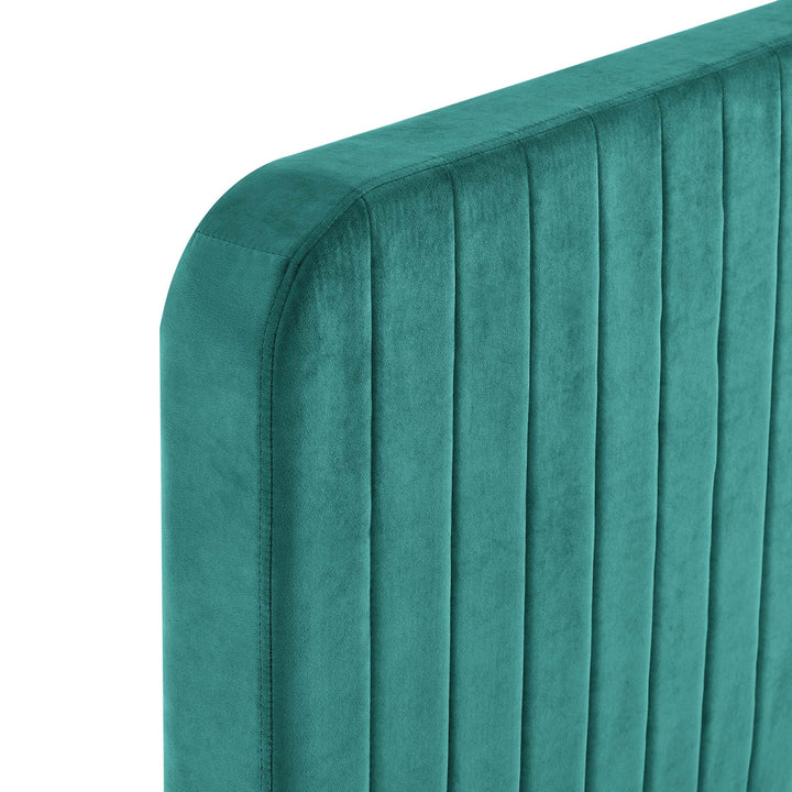Yiva Full Platform Bed  - Teal Denmark Home