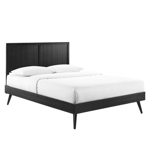 Hale Queen Platform Bed - Black Denmark Home