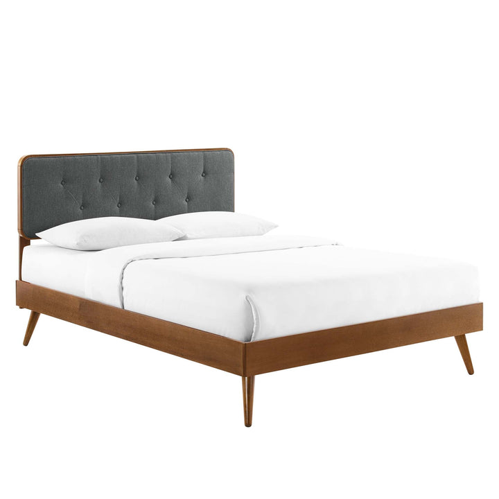 Alva King Platform Bed - Black Beige (Copy) Denmark Home