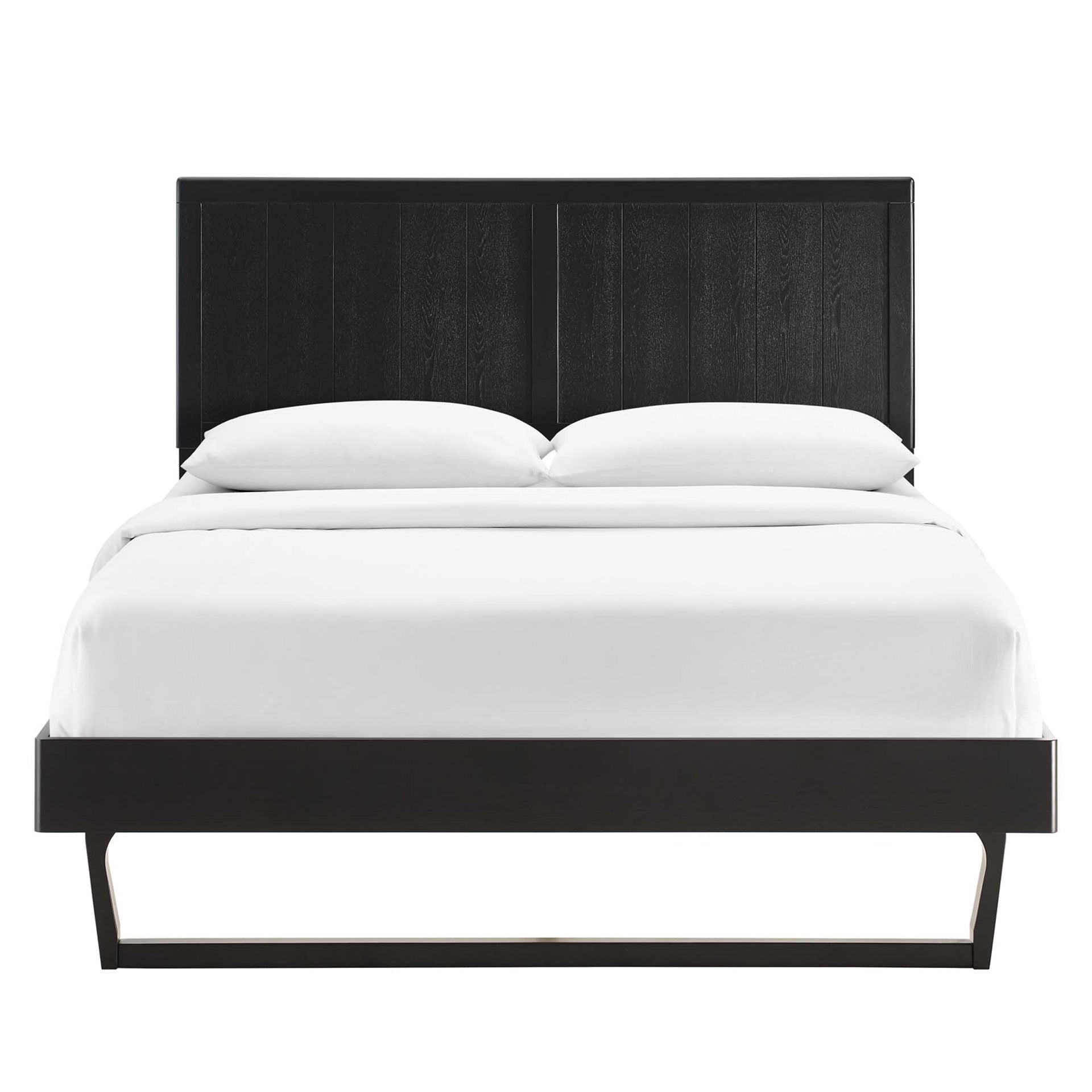 Hale Full Platform Bed – Black Denmark Home