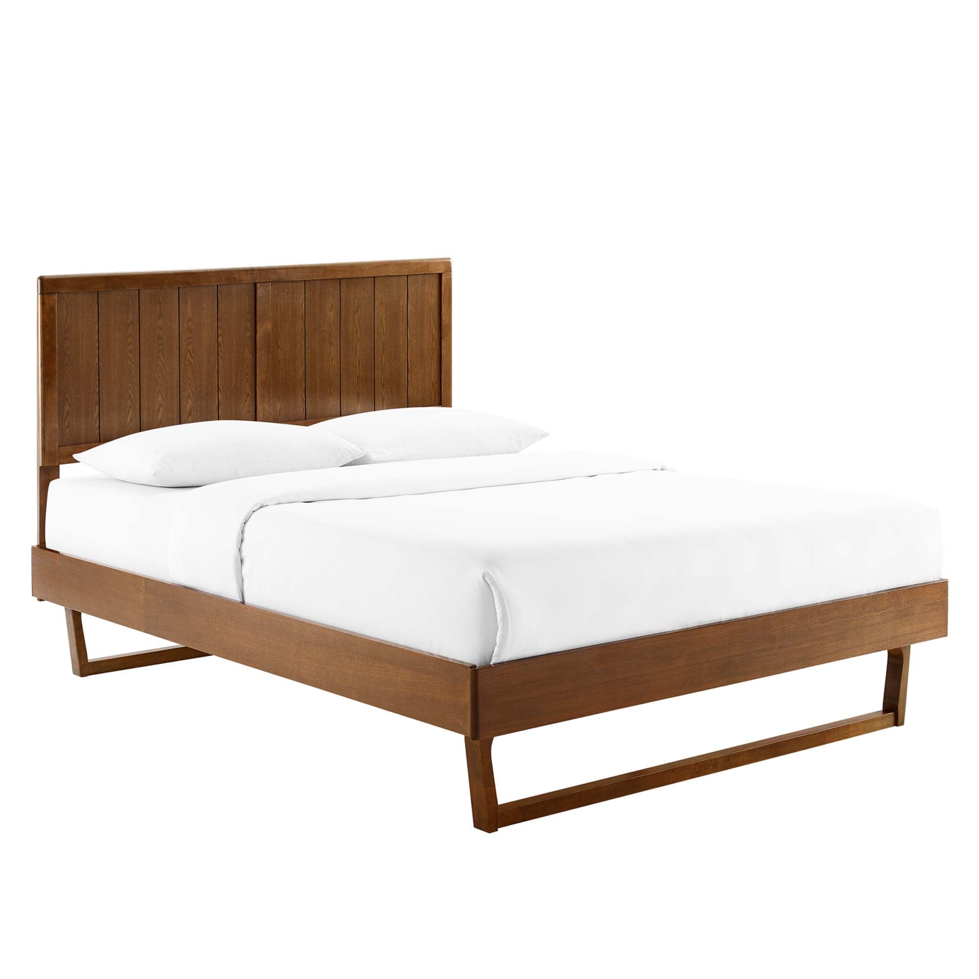 Hale King Platform Bed – Walnut Denmark Home