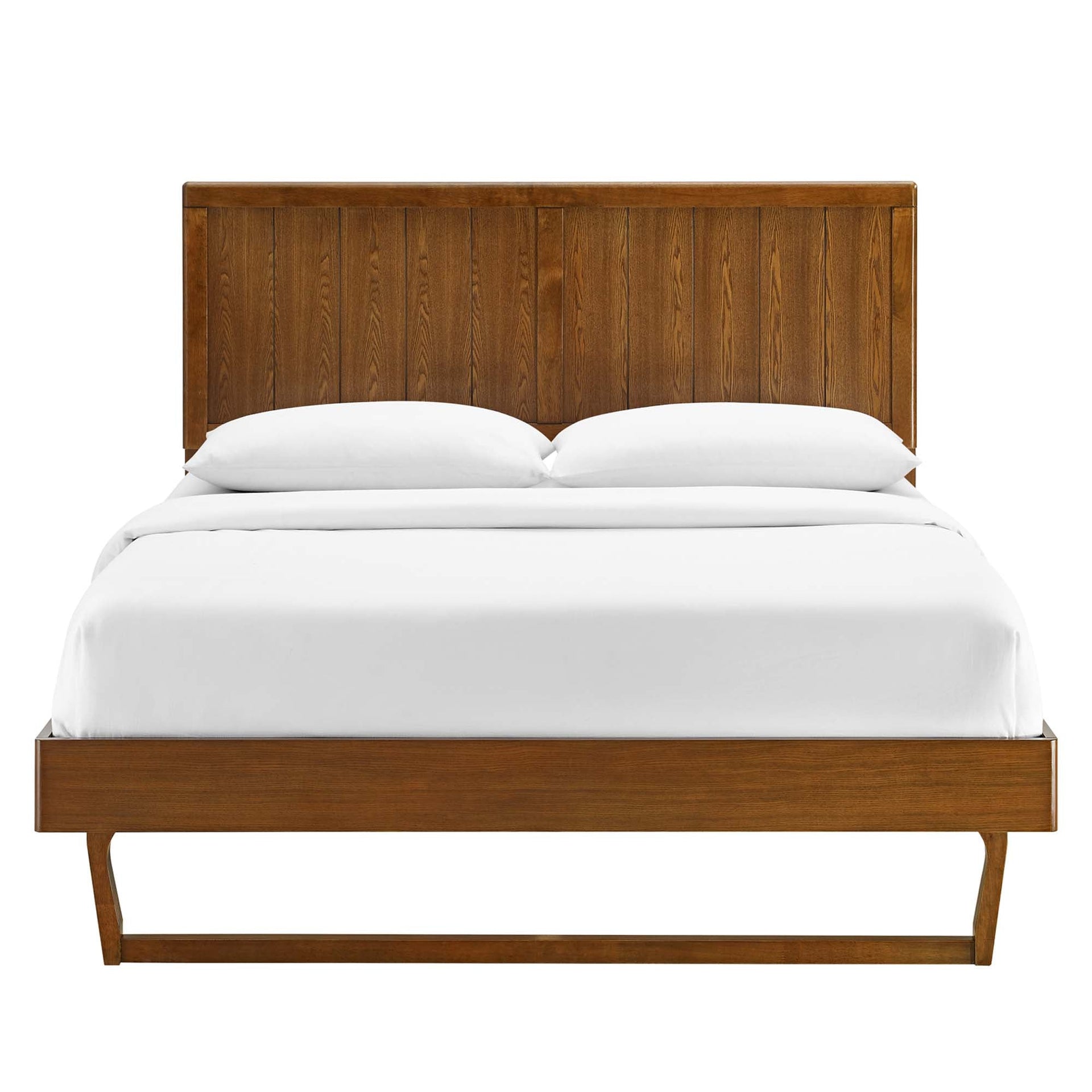 Hale Twin Platform Bed – Walnut Denmark Home