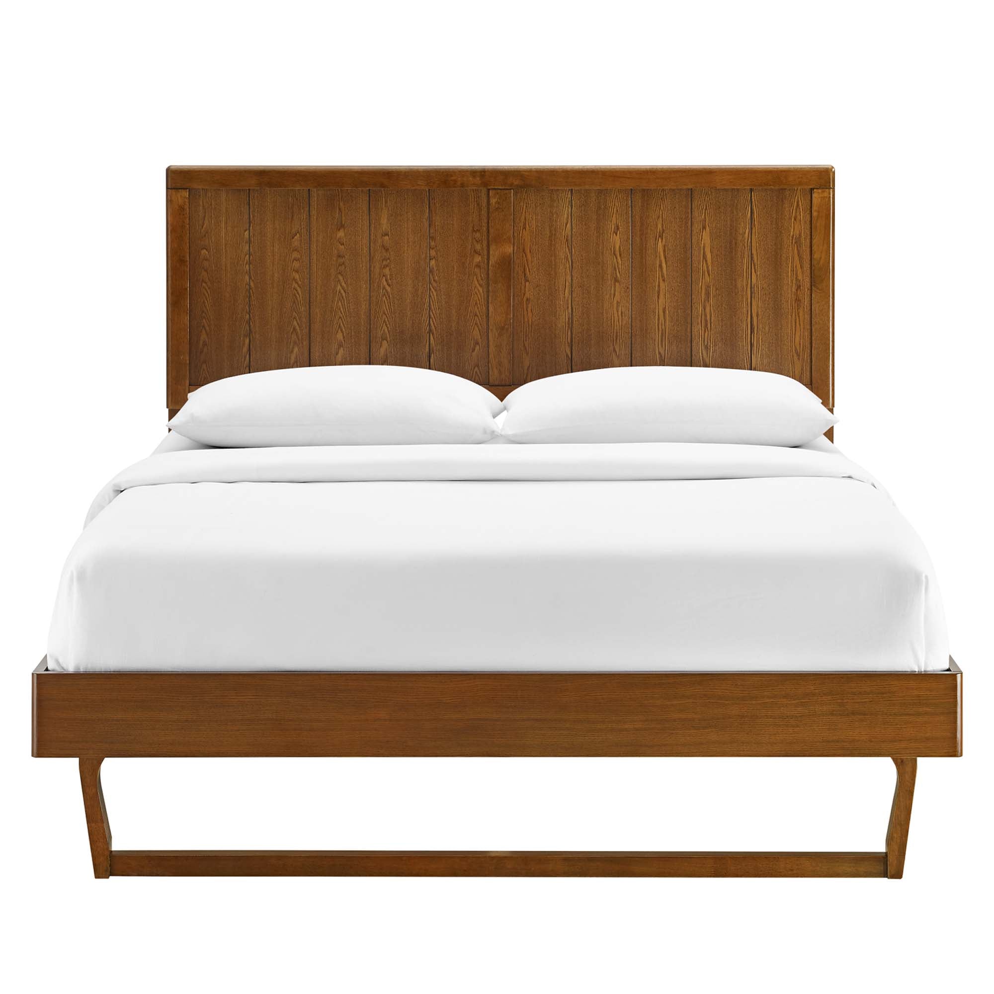 Hale Twin Platform Bed – Walnut Denmark Home