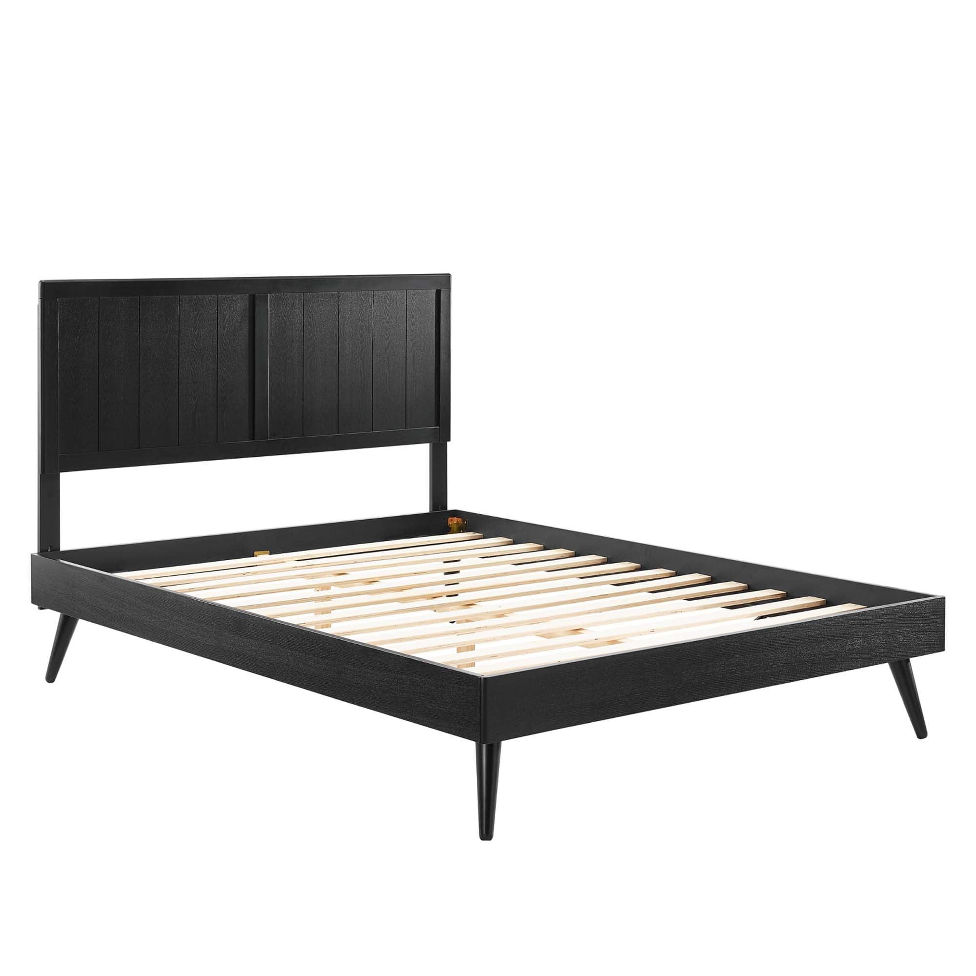 Hale King Platform Bed - Black Denmark Home