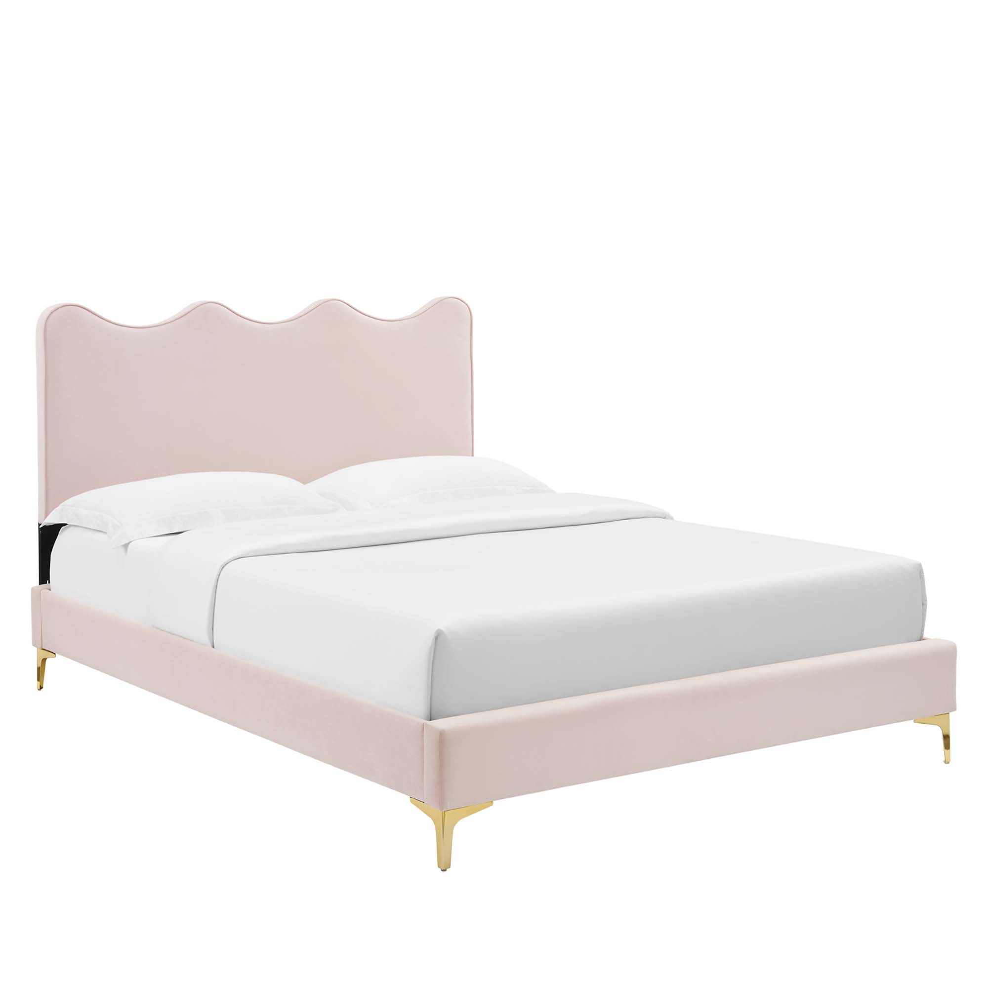 Ona Full Platform Bed - Light Gray (Copy) Denmark Home