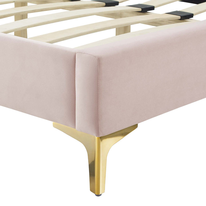 Ona Queen Platform Bed - Dusty Rose (Copy) Denmark Home