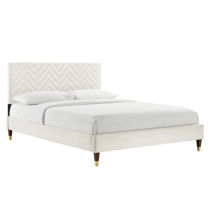 Zerina Twin Platform Bed - White (Copy) Denmark Home