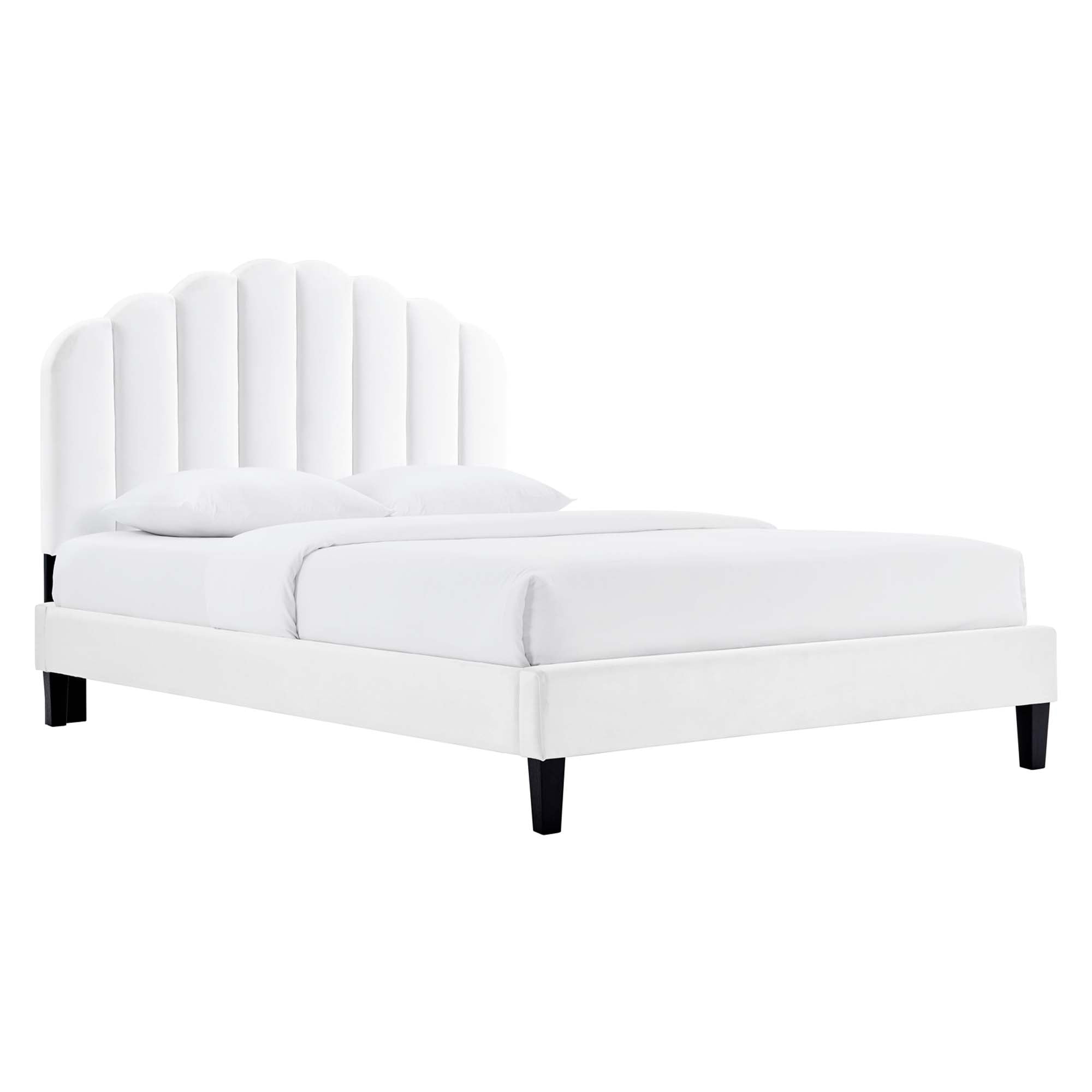 Elise Full Platform Bed - Light Gray (Copy) Denmark Home