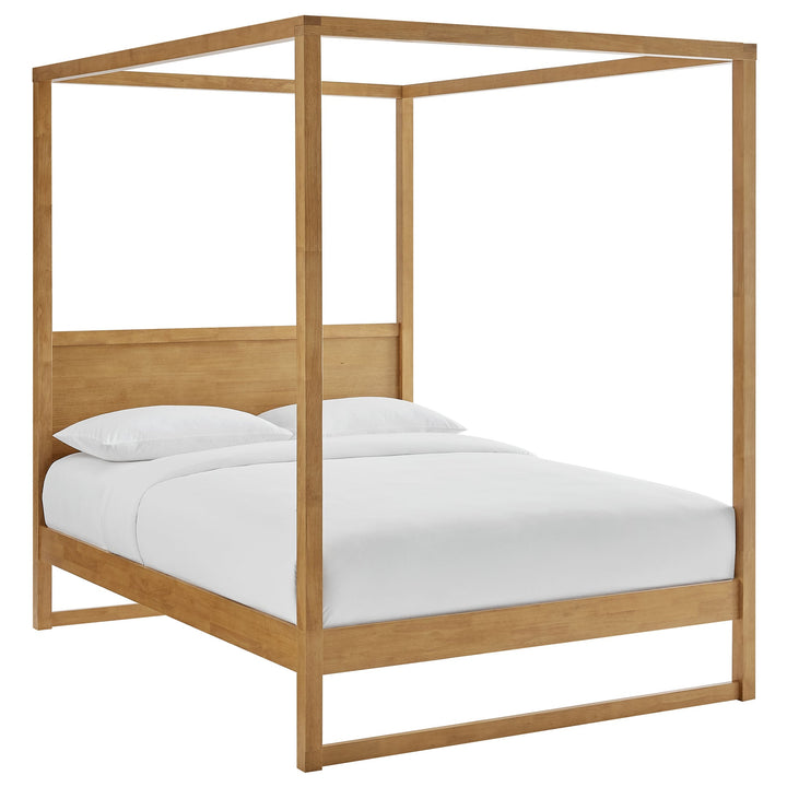 Skova King Canopy Bed – Smoked Oak (Copy) Denmark Home