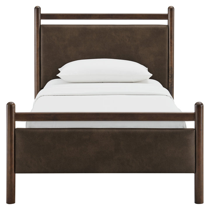 Fiona Twin Platform Bed - Wenge Mushroom Denmark Home