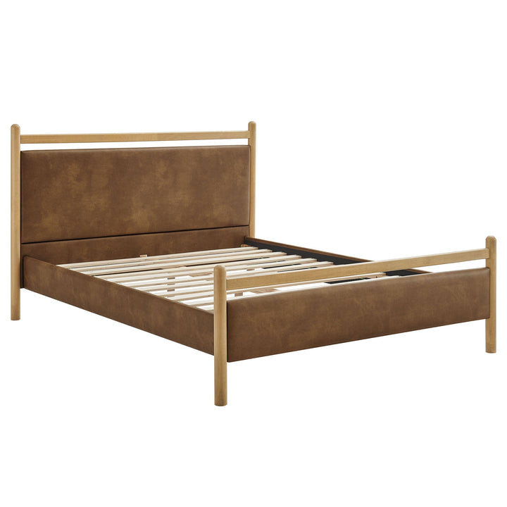 Fiona King Platform Bed - Light Oak Canyon Denmark Home