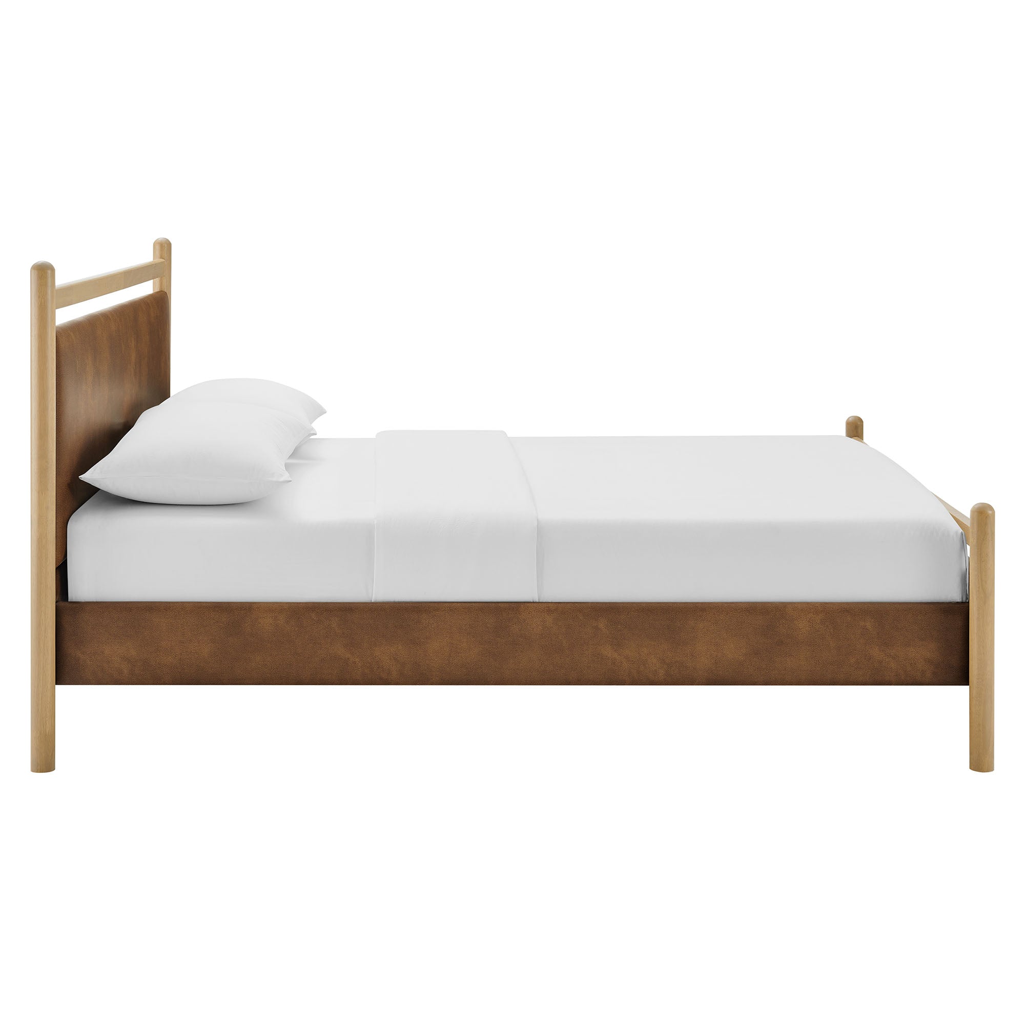 Fiona King Platform Bed - Light Oak Canyon Denmark Home