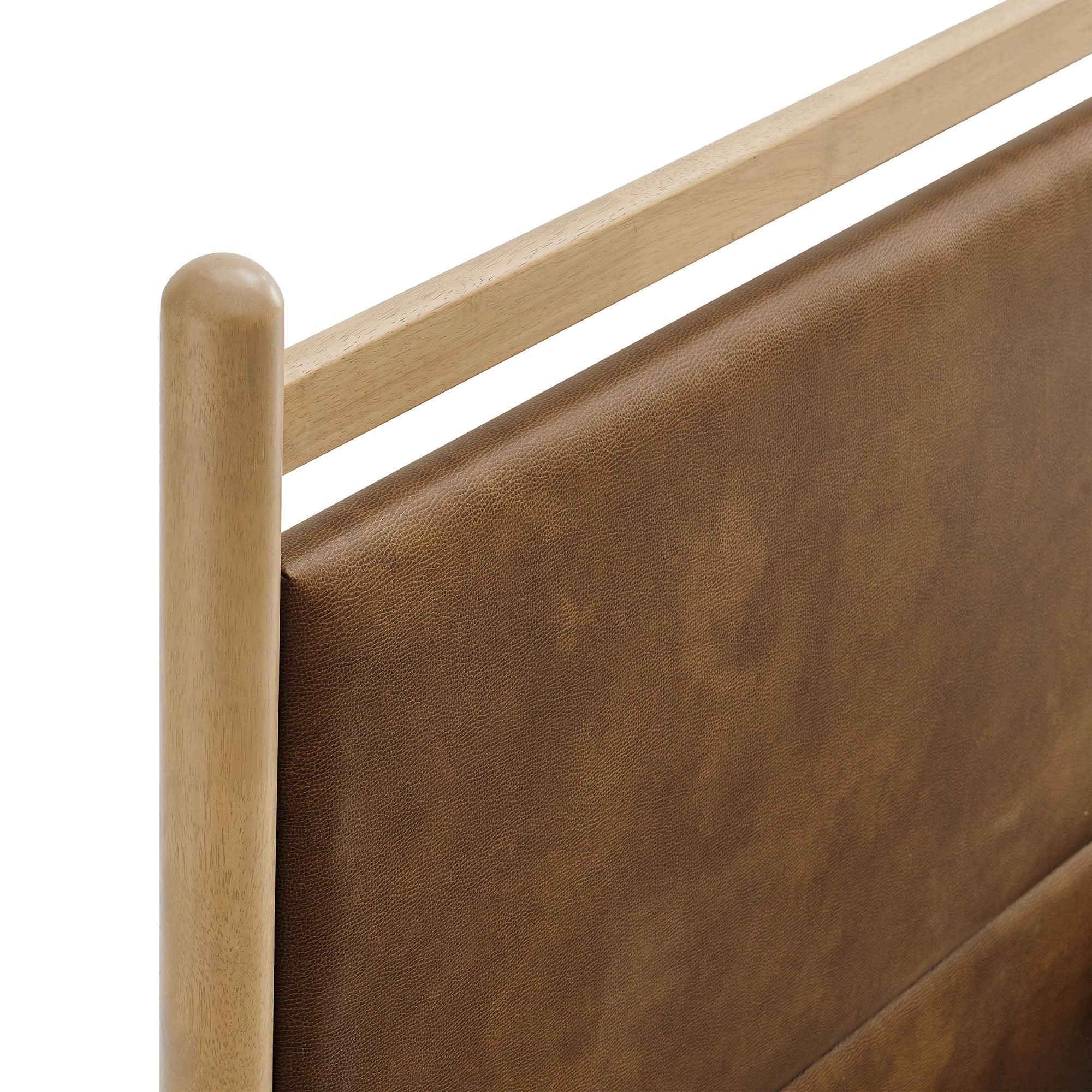 Fiona King Platform Bed - Light Oak Canyon Denmark Home