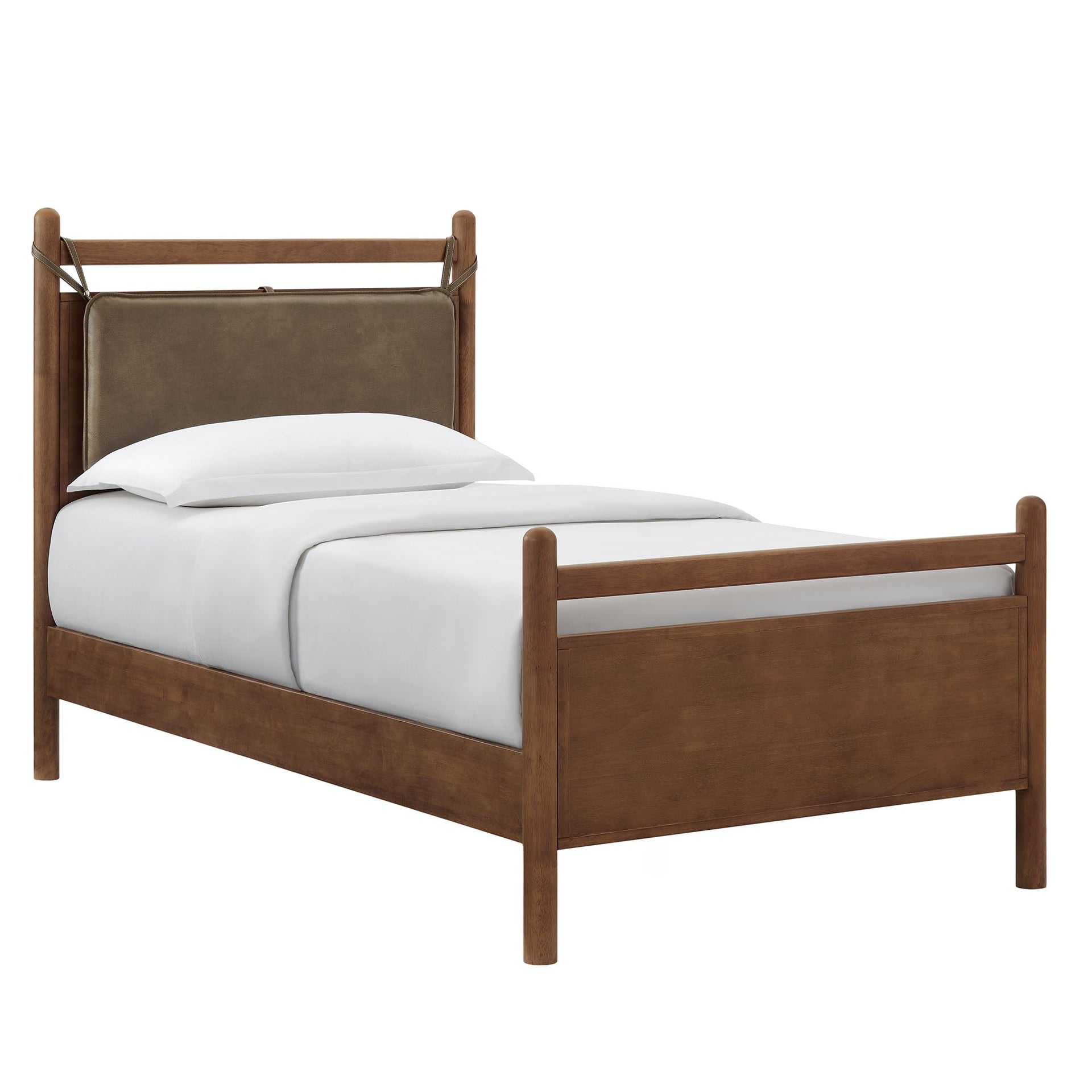 Skeppar Solid Wood Queen Platform Bed - Light Oak Canyon (Copy) Denmark Home