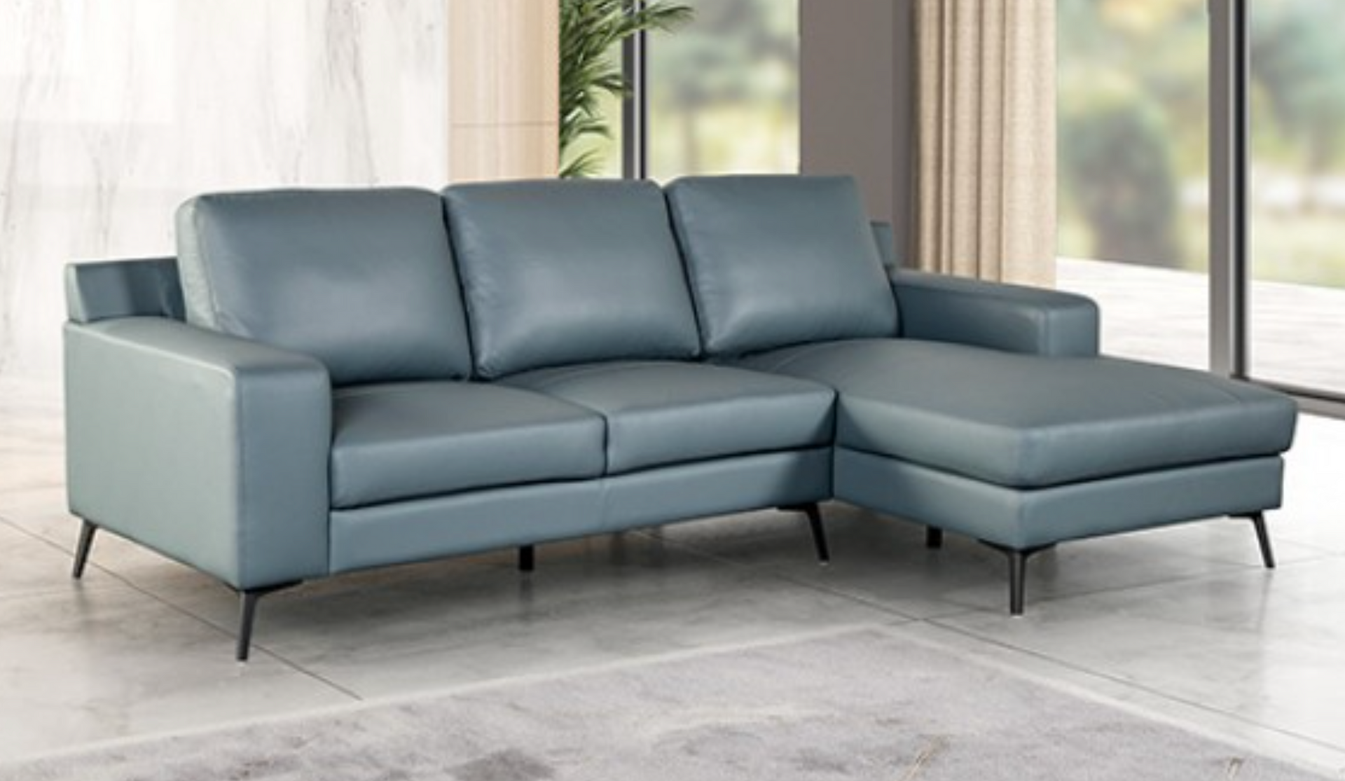 Invito Sectional Sofa with Right Chaise