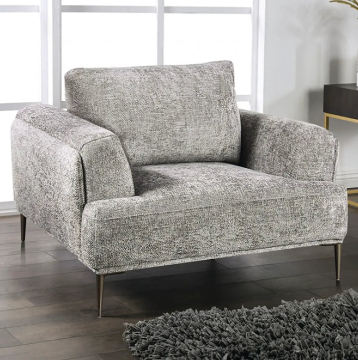 Modelina - Luxury Lounge Chair in Handsome Modern Stance Denmark Home