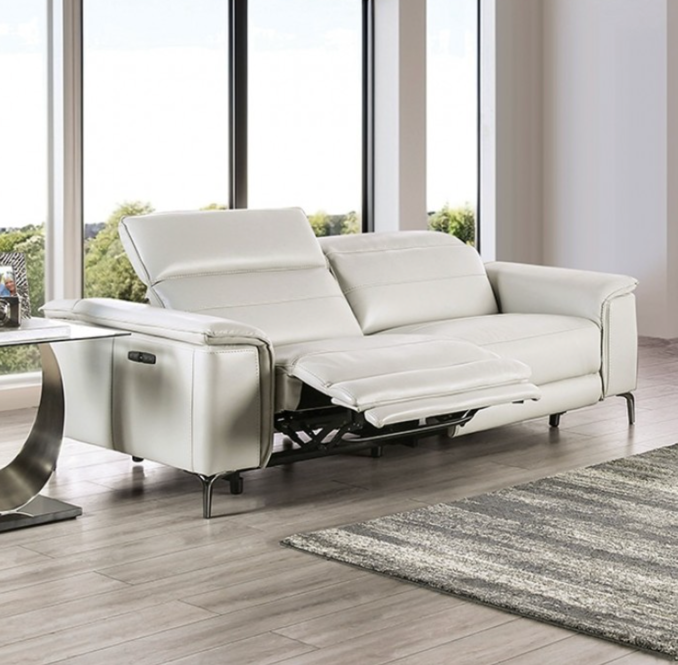 Norsk™ Italian Leather Motion Sofa