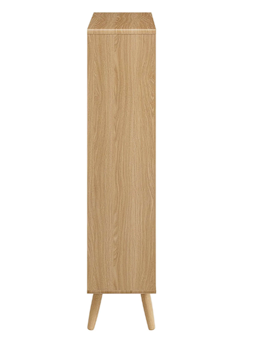 Koru 3 Tier Open Bookcase - Oak Denmark Home