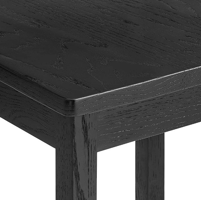Kne Solid Oak Dining Chair - Black Denmark Home